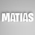 Matias_4.jpg LED NAME - ILLUMINATED SIGN