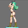 3.jpg BULMA SEXY VERSION STATUE DRAGONBALL ANIME ANIMATION GIRL 3D PRINT