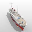 6.jpg SS Rex ocean liner full hull and waterline printable model