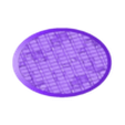 105x70mm_elipsoid_base_hollow_PRINT.stl Набор овальных оснований - плитка с текстурой 135C (60-170 мм) | Идеально подходит для настольных игр и ролевых игр
