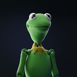 777.png Kermit frog FLEXI PRINT-IN-PLACE