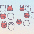 ALADIN-fotor-bg-remover-20240115125044.png ANIMALS OF THE FOREST RACCOON RACCOON RACCOON BEAR BEAR FOX FOX RABBIT RABBIT RABBIT STAMP STAMP COOKIE CUTTERS COOKIE CUTTERS COOKIES COOKIES CUTTERS COOKIES