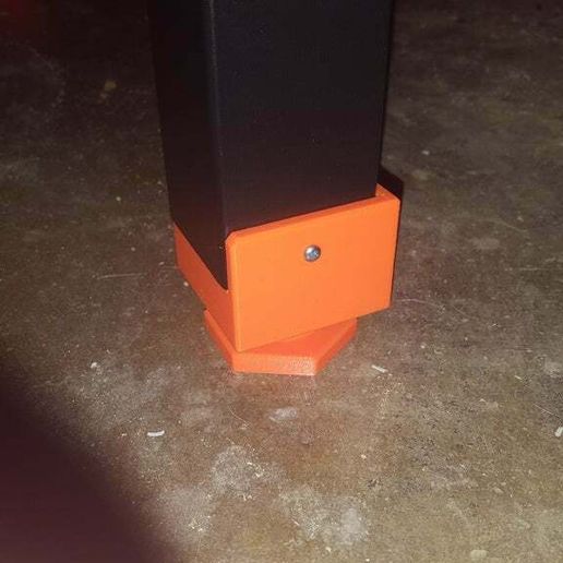 Download free STL file IKEA Lack Table Leg Leveler • 3D print design