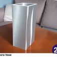 FV-3.jpg Vase Formora, modern minimalistic design, easy to print