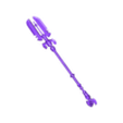 STAFF.obj Necron Overlord Statuette