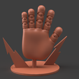 Player-Camera.png Poppy playtime Green hand trophy fan made 3d print model