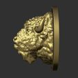 31.jpg Download OBJ file Bison moo head • 3D printing template, guninnik81