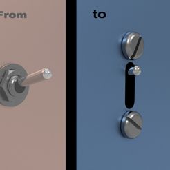 Guard.jpg Archivo 3D gratis Interruptor basculante de protección oculta.・Modelo de impresión 3D para descargar