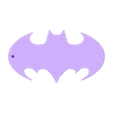 Batman_Letters_agujero.STL Batman Keychain (Letters)