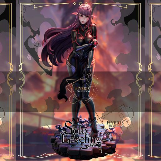 Esil Radiru Collector Package - Solo Leveling | Resin Figure STL