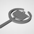 545.jpg Cadillac logo on the car / keychain