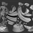 IMG_1995.JPG Wonder Woman Classic Justice League DC Comics 3d print