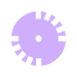 Wheel Infinity back core.stl Kinetic Sculpture v2 - Infinity