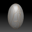 01.png Easter ornament 03 - FDM, Resin, dual material variant included