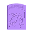18th (XVIII) Airborne Corps Badge.stl 18th (XVIII) Airborne Corps Badge