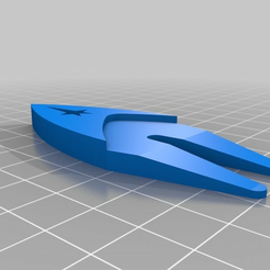 DeltaDivot.png Бесплатный STL файл Star Trek Golf divot repair tool・3D-печать объекта для загрузки
