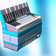 2.png Accordion MUSICAL INSTRUMENT FURNITURE AUDIO KEYBOARD STRINGS t97