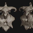 monster.png Archivo STL Escultura alienígena 3d・Modelo para descargar y imprimir en 3D