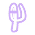 4.stl disney - alphabet font - cookie cutter