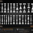 30-Balusters-Architecture-Kitbash-IMM-Brushes-Sculpted-By-Yacine-BRINIS-Volume-01-Set-001.jpg 30 Balusters Kitbash