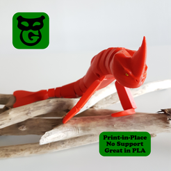 20221109_140358.png Файл STL Red Bluster - The Sea Beast (Flexi)・Модель для печати в 3D скачать