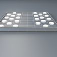 14.jpg Checkers Board Game 3D Print Model