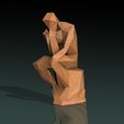 man-thinking-04.jpg Man Thinking ABSTRACT Bust