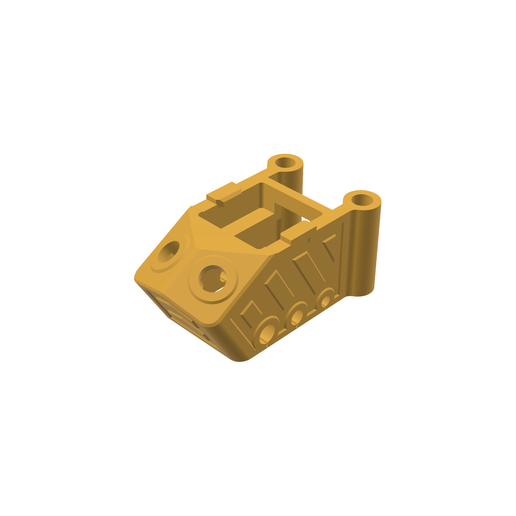 STL For ifLIGHT NAZGUL5 V3 DC XL 5 ECO V1.1 Dual SMA Flat GPS Mount - iFlight BLITZ M10 MINI