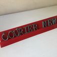 COURIER NEW1.jpg COURIER NEW font uppercase 3D letters STL file