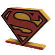 12.png 3D MULTICOLOR LOGO/SIGN - Superman