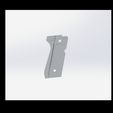 4.jpg Beretta 92 FS Pistol Grip | Custom Wooden-Style 3D Model | STL for CNC & 3D Printing