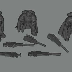Threat-Eliminator-Dudes.jpg Archivo STL Enemigo Enfocado Killer Dudes Eliminators・Objeto imprimible en 3D para descargar