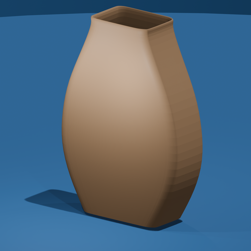 Tear Drop Bloom Vase - 3D model önizlemesi