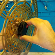 Carved Clock cnc - laser cut