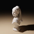 Jouvancelle05.png Sculpture : The girl with the pearl earring