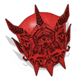 Diablo-Doble-Cara2.png Two-Faced Devil Head Looking in All Directions Wall Mounting
