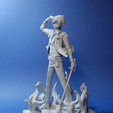 Makoto__L_4.png The Protagonist / Makoto  - Persona 3 Reload Game Figure for 3D Printing