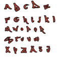 A-Z.png LED Alphabet- Graffitti - Police "Most Wasted