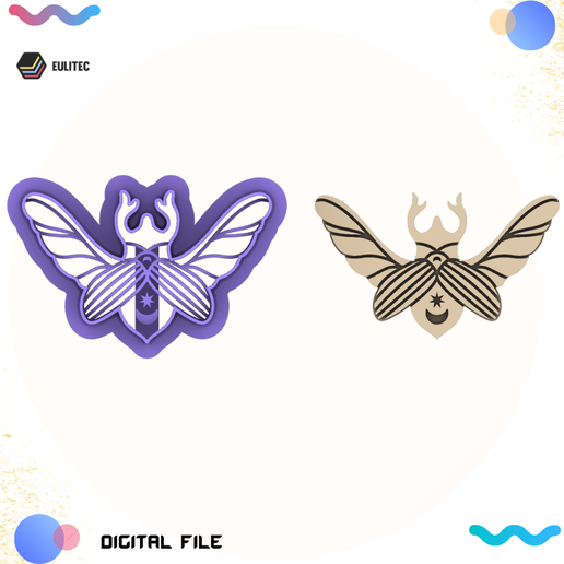 POLYMER CLAY CUTTERS/EULITEC.COM/CC/COPYRIGHTED LICENSE 3D model