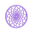 Trivet-Flowerhead.stl Various Organic Structure Trivets cnc/laser