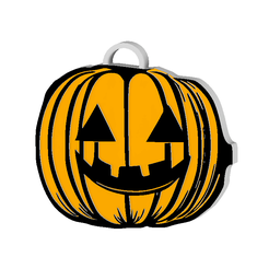 cute-halloween-5.png Archivo STL Llavero Calabaza Caprichosa・Modelo imprimible en 3D para descargar