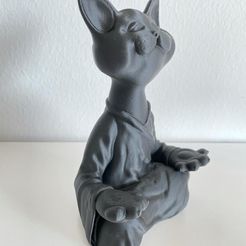 IMG_6883.jpg STL file CUTE CAT ZEN / NO SUPPORTS・3D printing design to download