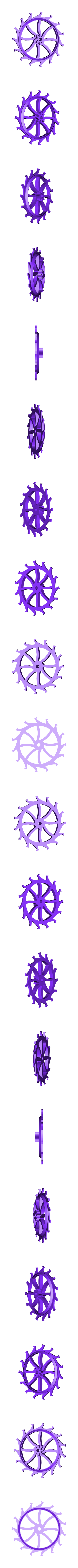 roue_dechappement_-_Mod.stl スパイラル・エスケープメント・ムーブメント
