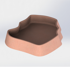 bebedero3.png STL file Drinking trough for terrarium.・3D printer model to download