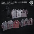 kt-bar-GSC2.jpg Gene Cult Faction Barricades for Kill Team