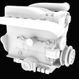 6.png Skyline GTR-R34 Engine STL for 3D printing
