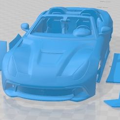 Ferrari-F12-TRS-Roadster-2014-Partes-1.jpg 3D file Ferrari F12 TRS Roadster 2014 Printable Car・3D print object to download