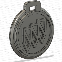 Buick-1.png Pendentif porte clé Buick 2 / Buick 2 Key ring ornement