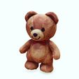 HG_00008.jpg TEDDY 3D MODEL - 3D PRINTING - OBJ - FBX - 3D PROJECT BEAR CREATE AND GAME TOY  TEDDY PET TEDDY KID CHILD SCHOOL  PET
