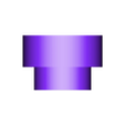 Lamp Base Sleeve.stl Ribbed Lamp Base